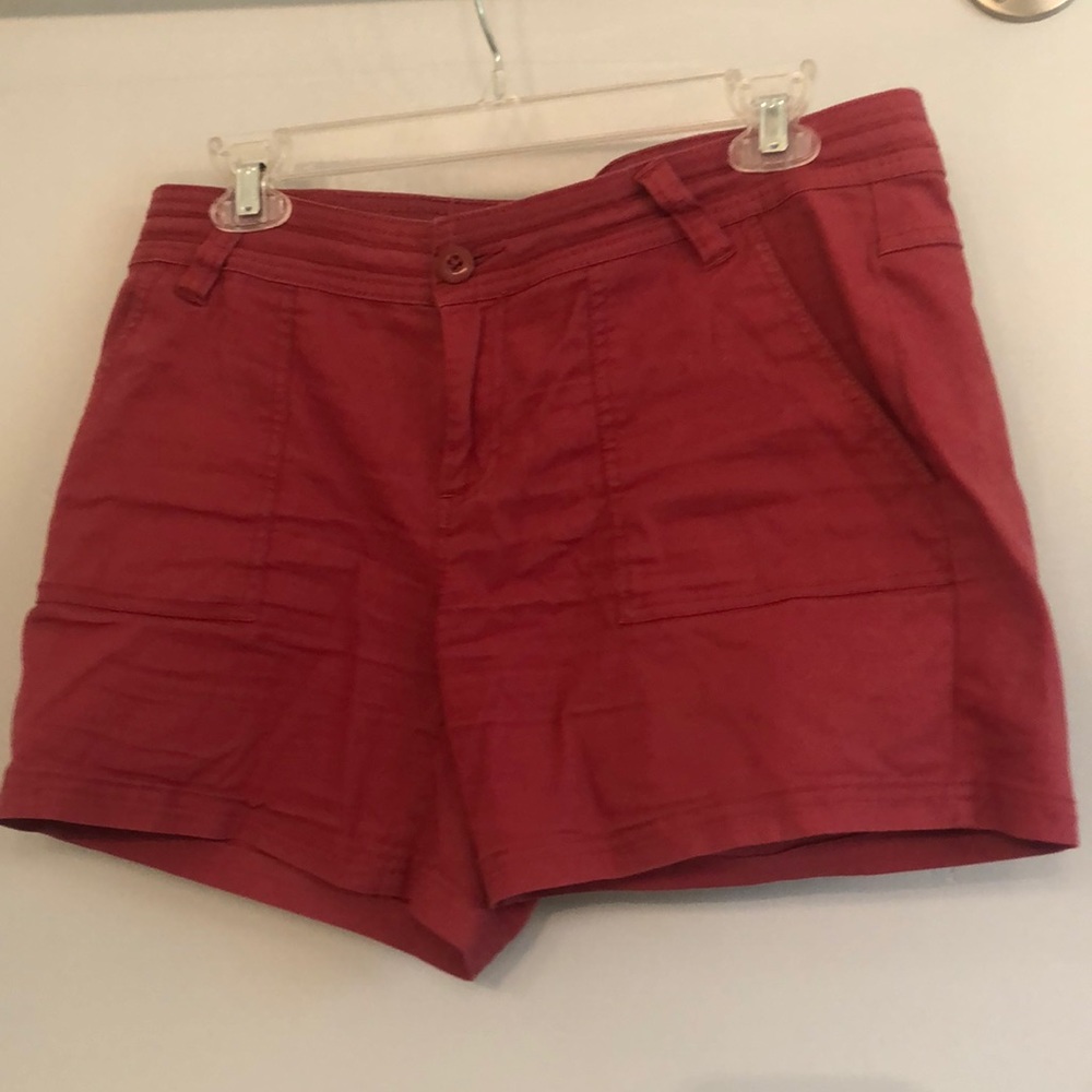 Red Prana shorts